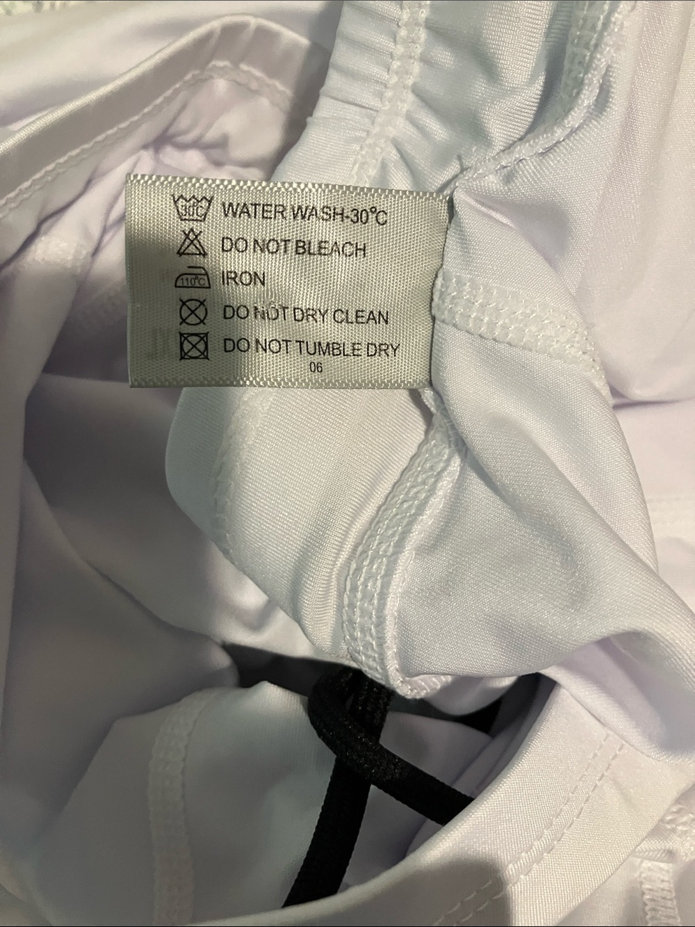 White Neleus Men's Athletic Performance Shorts with Side Pocket - Picture 3 of 12